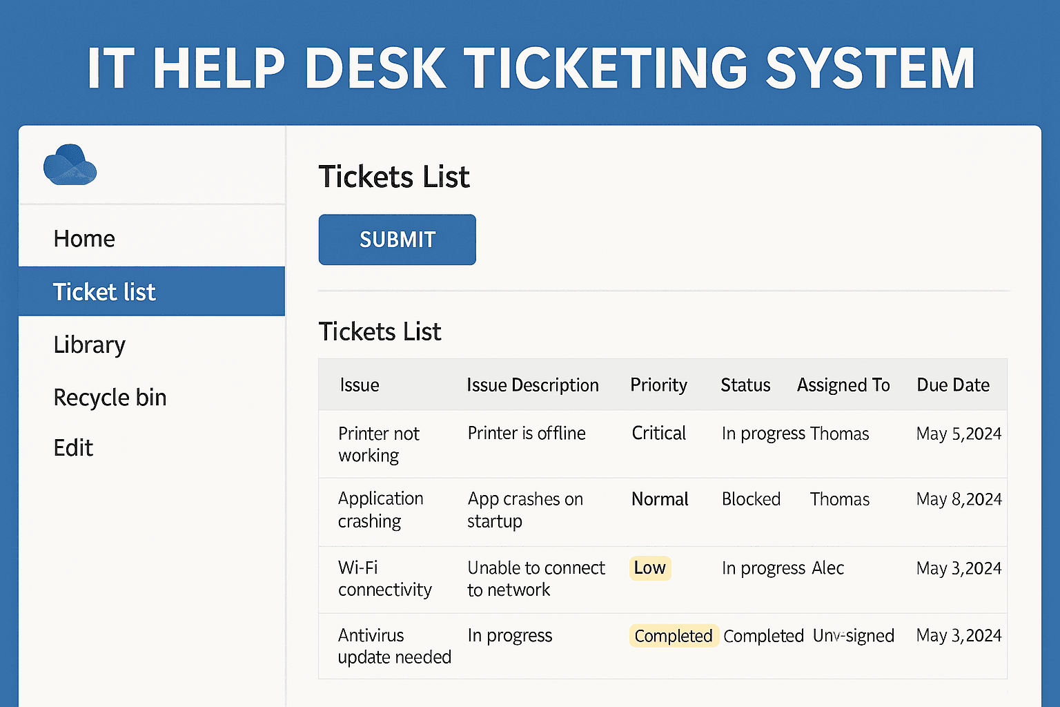 Helpdesk Preview
